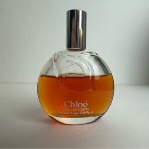 Vintage Chloé by Lagerfield Perfume Eau De Toilette 2 Ounces Discontinued RARE